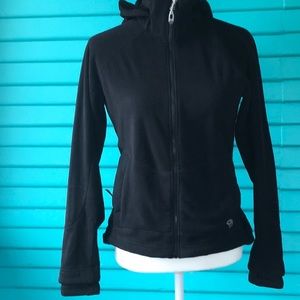 Mountain Hardware hooded fleece jacket size s